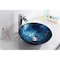 Anzzi Chipasi Vessel Sink in Blue/Gold Mosaic LS-AZ8210 - alternate 10